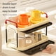 thumbnail image 3 of Estante para Almacenamiento de Tazas, Bandeja para Escurridor de Tazas de Escritorio, Estante para Tazas de Agua para el Hogar, Juego de Té, Estante para Tazas de Té, 3 of 5
