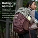 thumbnail image 4 of Mochila Osprey Quasar Commuter Atlas Azul/Gris jaspeado, 4 of 7