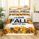 Housses De Coussin Automne Citrouilles Fleurs Rose Orange - 45x45 Cm - 4 Pièces Décoratives Canapé Lit Maison