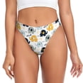 thumbnail image 1 of Fotbe Cute Elephant Tanga Sin Costuras para Mujer con Estampado – Panties Invisibles, Transpirables y Cómodos para Uso Diario-Small, 1 of 6