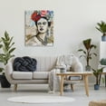 thumbnail image 3 of Stupell Industries Fabulous Frida Kahlo Botanical & Floral Painting Gallery Wrapped Canvas Art Print Wall Art, 30 x 40, 3 of 8