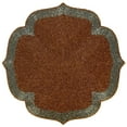 thumbnail image 6 of Decozen Burnt Orange and Silver Beaded Placemats for Dining Table - Set of 6-14 Inches for Kitchen Decor Scratch Heat Resistant Charger Durable Tablemats, 6 of 6