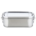 thumbnail image 1 of Yeacher 304 Stainless Steel Lunch Container- 2 Compartment Metal Lunch Container, Metal Bento Box for, 1 of 8
