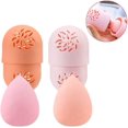 thumbnail image 4 of Estuche de transporte para esponja de maquillaje, soporte para licuadora de viaje, funda protectora para esponja de maquillaje, soporte para licuadora de belleza, 3 piezas, 4 of 5