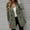 Green, variant on EGNMCR Womens Blazer Jackets, Long Sleeve Lapel Open Front Pockets, Fashion Women Business Attire Solid Color Stitching Plaid Printed Long Sleeve Cardigan Coat Top Women Coat