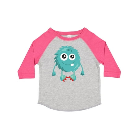 

Inktastic Furry Monster Blue Monster Cute Monster Silly Gift Toddler Boy or Toddler Girl T-Shirt