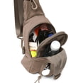thumbnail image 3 of Bolso bandolera ODODOS Daily Impermeable de Nylon para viajes al aire libre, 3 of 6