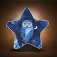 thumbnail image 3 of Star Shaped Energy Saving Night Light Living Room Night Light, Bedroom Night Light, Corridor Night Light, Study Night Light Dark Blue Owl, 3 of 6