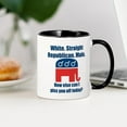 thumbnail image 3 of CafePress - Republican Male Large Mug - 11 oz Ceramic Mug - Novelty Coffee Tea Cup, 3 of 4