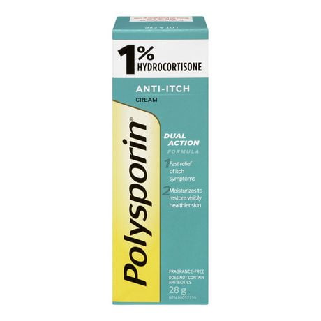 Polysporin Démangeaison Générale 1% Crème 28G