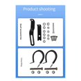 thumbnail image 3 of Aluminum Alloy Road Cycling Bike Bicycle Front Rack Carrier Panniers Bag Luggage Shelf Bracket Trunk, 3 of 5