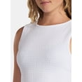 thumbnail image 3 of Time And Tru Women's Smocked Woven Midi Dress, Sizes XS-3XL, 3 of 4