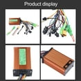thumbnail image 5 of Splihome 36/48/60/72V 50W-400W Bicycle 3-Mode Sine Wave Brushless Controller 12 Tube Fit Electric Scooter E‑Bike Speed Motor Accessories, 5 of 10