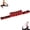 Red, variant on Fitness Resistance Bands, 8-Section Elastic Training Bands, Adjustable Bands for Yoga, Stretching, Pilates, Fitness