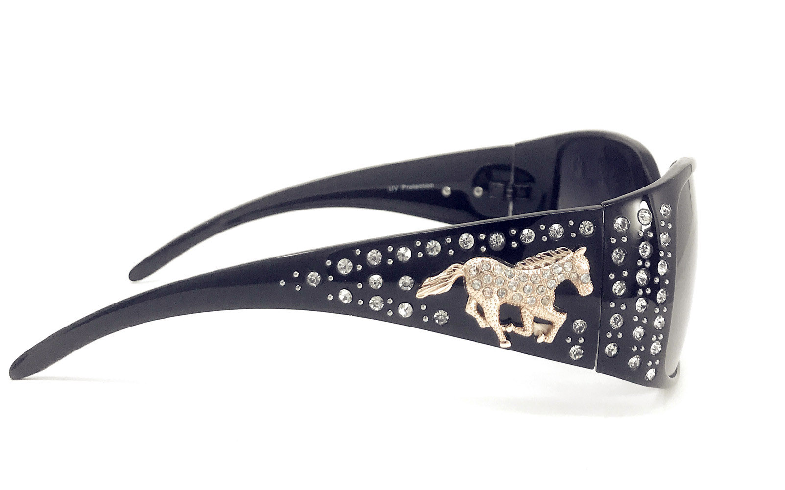 Montana West Stallion Horseshoe Detail Sparkle Sunglasses NWT Montana West Crossed Pistol Rhinestone Sunglasses | eBay main image 4