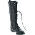 thumbnail image 7 of Nature Breeze Madge 02KH Womens Knee High Lace Up Combat Boots, 7 of 7