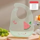 thumbnail image 2 of Silicone Baby Bibs Waterproof Oil Resistance Soft Skin Friendly Adjustable Feeding Bib for Drawing Watermelon, 2 of 4