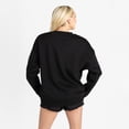 thumbnail image 2 of Women's Gameday Couture Black North Carolina Tar Heels Oversized Level Up Black Label Premium Sweatshirt, 2 of 6