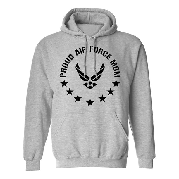 Proud Marines Mom Hoodie - Adult Hooded Sweatshirt, Officially Licensed USMC Apparel