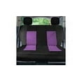 thumbnail image 5 of FH Group Ultra Modern Quilted Leatherette Car Seat Covers, Universal Fit Purple Full Set with Air Freshener, 5 of 10