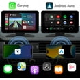 thumbnail image 2 of Portable Car Stereo Wireless Carplay Android Auto 7 Inch Car Radio with Bluetooth Hands-Free/Mirror Link/Maps Navigation/Voice Control/TF Card/AUX,for Universal Cars, Trucks, SUVs, 2 of 6