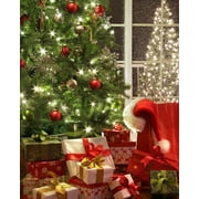 CVPuzzles Bright Lights Christmas Tree and Presents 504 Piece Jigsaw Puzzle 16" X 20"