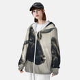thumbnail image 3 of Balery Mystical Bull in Fog Sudadera ligera de manga larga con capucha y protección solar UPF 50+ para hombre y mujer, ideal para pesca y running-Small, 3 of 7