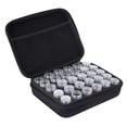 thumbnail image 1 of Caja de almacenamiento de herramientas para accesorios de pintura con diamantes, color negro, con 30 ranuras para bordado de diamantes, 1 of 11