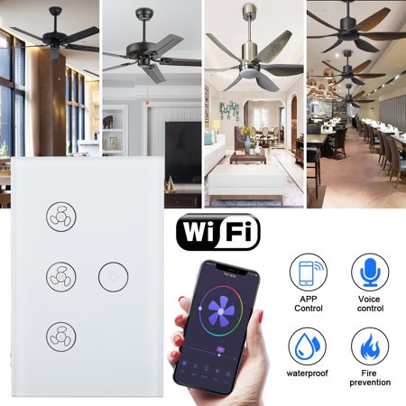 Smart Wifi Fan Light Switch Tsv Ceiling Fan Lamp Switch Works