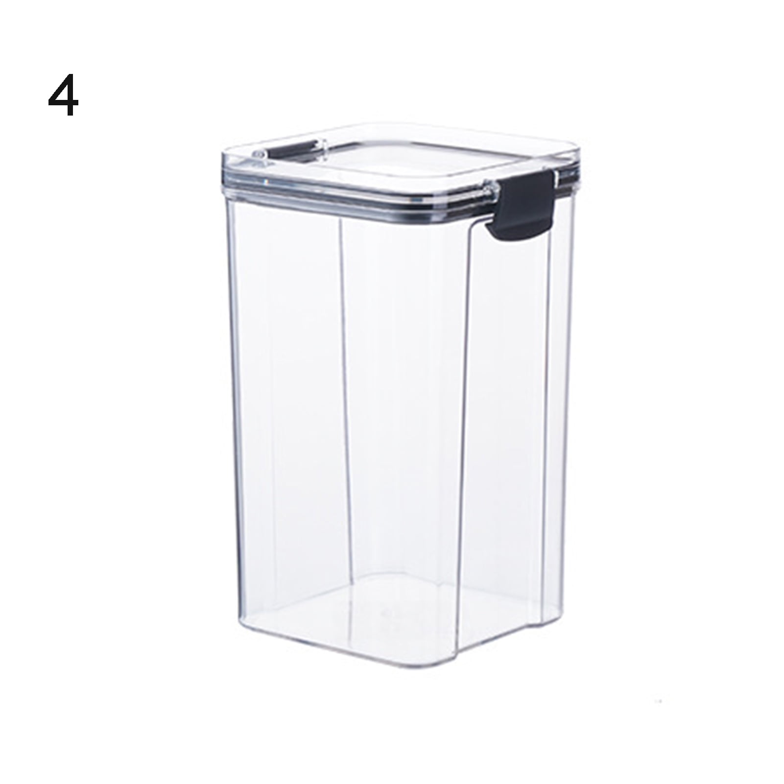 Grandest Birch Clear Food Storage Box Container Moisture Proof Grain Bottle Jar Kitchen Supply