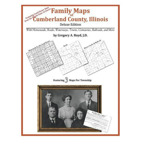 Family Maps of Cumberland County, Illinois