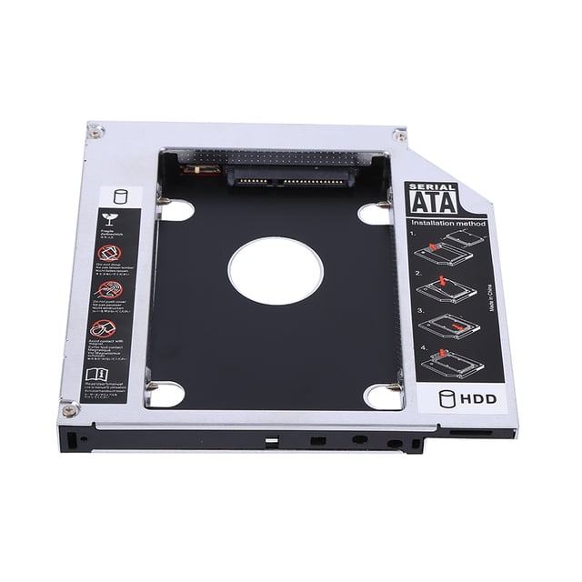 Adaptador de disco duro, adaptador SATA HDD HDDSSD de aluminio de 12,7 mm Bahía de disco duro True Excellence