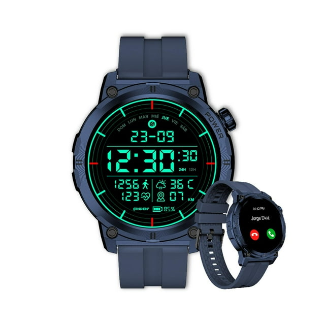 Smartwatch Binden ERA ARMY Eros Reloj Inteligente Hombre azul