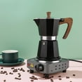 thumbnail image 5 of Cafetière Moka Espresso Percolateur pour Maison Extérieur Outils de Café, 5 of 5