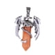 thumbnail image 3 of Collar Colgante Regalo Antiguo Joyas Naturales para Niñas Esposas de Navidad Naranja Perfecl, 3 of 8