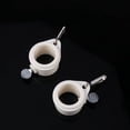 thumbnail image 3 of Dosaele 4 Pcs Rotating Mounting Rings 360 Degree Free Flag Pole Kit 0.75-1.02Inch Diameter (Beige), 3 of 12