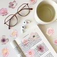 thumbnail image 4 of 100PCS Scrapbook Stickers for Adults, Flower Stickers for Scrapbooking, Personalized Custom Bulk Waterproof Stickers for Laptop Water Bottle Book Planner, 4 of 6