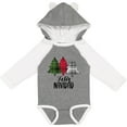 thumbnail image 3 of Inktastic Feliz Navidad Plaid Trees Boys or Girls Long Sleeve Baby Bodysuit, 3 of 5