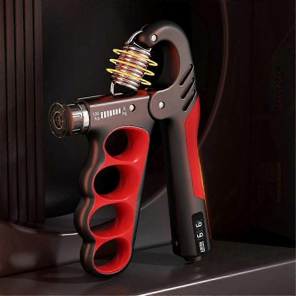 2 Pack Hand Grip Strengthener for Muscle Building and Injury Recovery 11-220 Lbs Hand Squeezer Adju