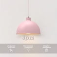 thumbnail image 3 of Ilios Innova | Paquete de 3 lámparas de techo colgantes decorativas estilo nórdico retro de 36 cm para habitaciones y salas de estar, 3 of 9
