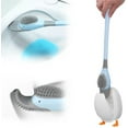 thumbnail image 2 of Advanced Silicone Toilet Cleaning Brush and Holder Set for Modern Bathroom Hygiene with Durable Design, 2 of 6