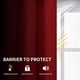 thumbnail image 2 of Cortinas Easy-Going 132x244 cm Aislantes Térmicas Rojas 2 Paneles, 2 of 7