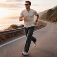thumbnail image 4 of WQD Mens Cargo Sweatpants Baggy Gym Sweat Pants Drawstring Wide Leg Casual Lounge Pants with Pockets, 4 of 9