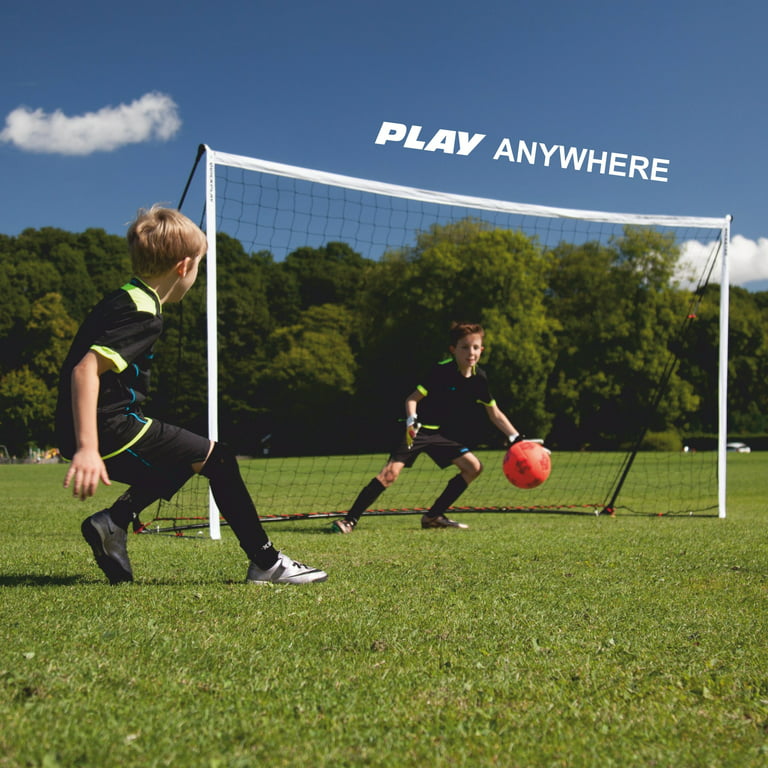 QUICKPLAY Kickster Academy Soccer Goal Range – Ultra Portable