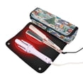 thumbnail image 2 of Hair Tools Travel Bag Heat-Resistant Curling Iron Organizer Bag with Detachable Heatproof Mat Travel Storage Case Charming Christmas Scene, 2 of 8