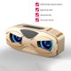 thumbnail image 2 of M4 Altavoz inalámbrico Bluetooth Subwoofer Escritorio LED Reloj Búho Radio Sonido pequeño, 2 of 2