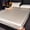 Gold, variant on Konghyp Ice Silk Fitted Sheet, Breathable Bed Sheet, Cooling Mattress Cover, Summer Comfort Bed Linen, Washable and Durable Bedding, Soft Touch Sleep Essentials, 79×71in