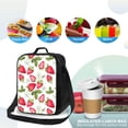 thumbnail image 4 of Lsque Strawberry1 Lunch Bag Lunch Box for Women Men Reusable Insulated Lunch Tote Bag,Leakproof Thermal Cooler Sack Food Handbags Case High Capacity, 4 of 9