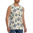thumbnail image 2 of Kdxio Snake for Men's Muscle T-shirt,Sleeveless for Workout Running Athletic Gym Lounge Casual, 2 of 7