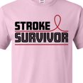 thumbnail image 4 of Inktastic Stroke Survivor Red Ribbon Awareness T-Shirt, 4 of 5